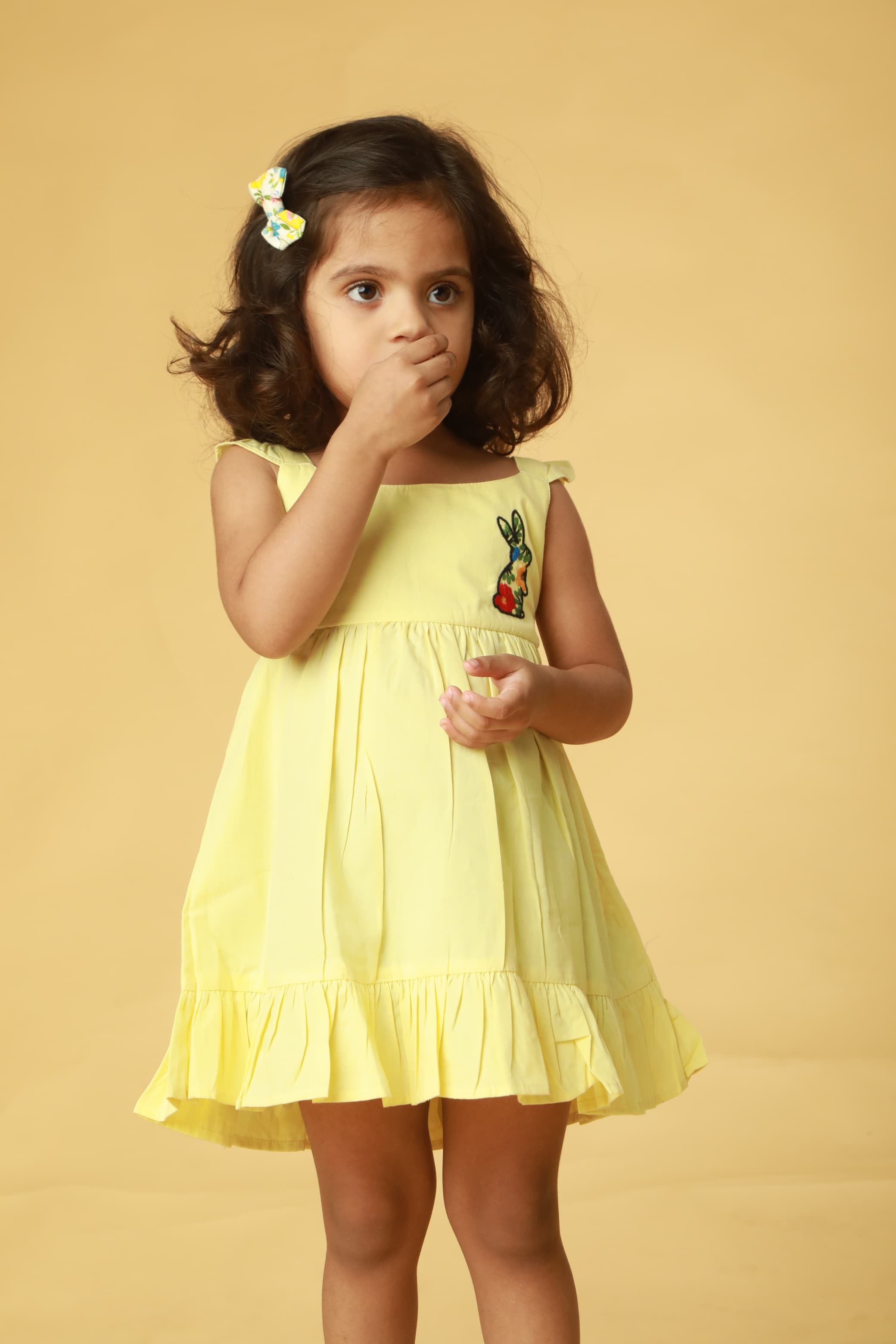 The frill frock -bunny